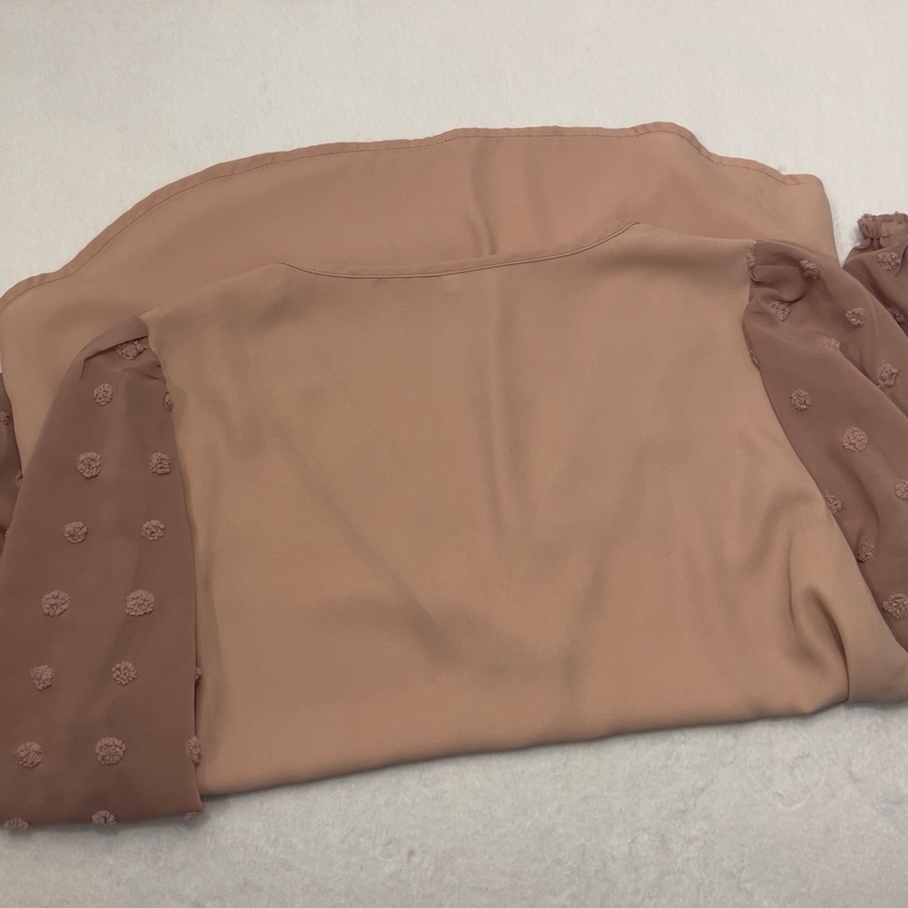 #V-Neck Blouse - Picture 9 of 9
